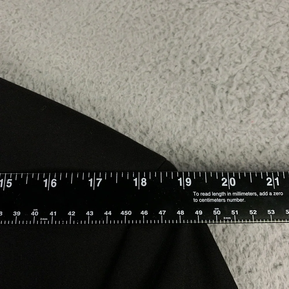 Kenneth Cole Reaction Techni-Cole 2 Piece Suit 44L Black Slim Fit Pants 34x34